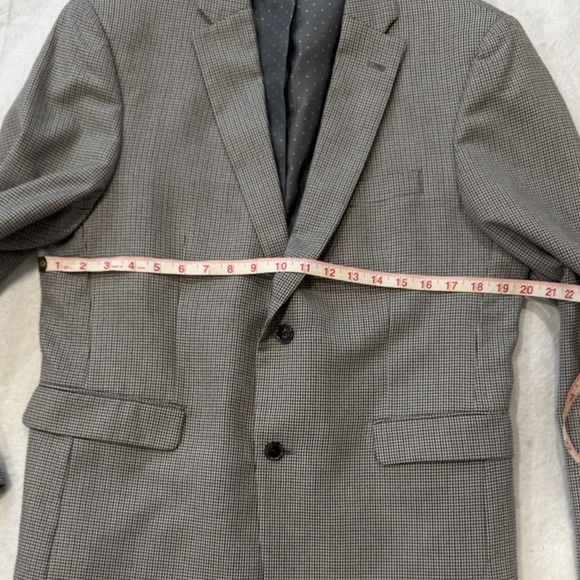 Tommy Hilfiger Gray Checkered Blazer - Picture 5 of 7